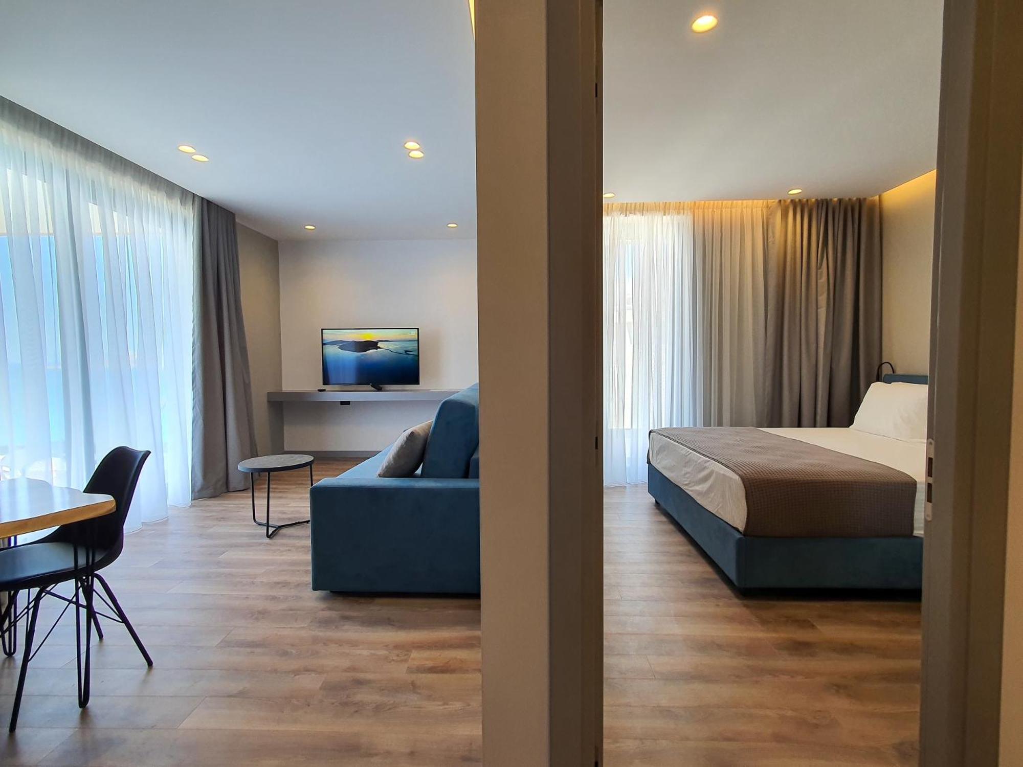 Lookout Apartments Sarandë Habitación foto
